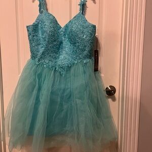 Elegant Blue Kids Dress